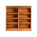 Lark Manor™ Aizhan 48" W Standard Bookcase Wood in Blue | 48 H x 48 W x 13 D in | Wayfair FA795A519584435A830B7260C76D12A0