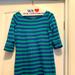 Lilly Pulitzer Dresses | Lilly Pulitzer Striped Cotton Dress | Color: Blue/Green | Size: Xs