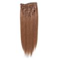 Fashiongirl - Fashiongirl Clip-in Extensions #60 Platinblond - 65 cm Haarextensions Braun