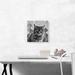 ARTCANVAS Dragon Li Cat Breed Gray - Wrapped Canvas Graphic Art Print Canvas, Wood in Black/Gray/White | 12 H x 12 W x 0.75 D in | Wayfair