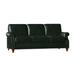 Bradington-Young West 82" Genuine Leather Rolled Arm Sofa Genuine Leather in Brown | 36 H x 82 W x 38 D in | Wayfair 759-95-922100-28-TU-NC-#9BN