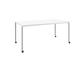 KFI Studios Spright Desk Wood/Metal in Gray/White | 29 H x 72 W x 36 D in | Wayfair OLF3672-3672D-WH-SLC-D354