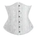 Corset push-up sous le buste corsets désossés en acier en spirale vêtements d'extérieur floraux