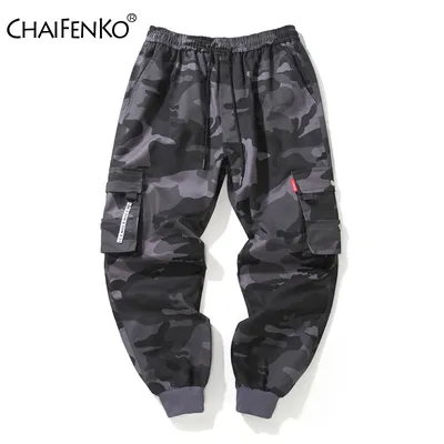 CHAIFENKO – pantalon de jogging de marque pour homme pantalon Cargo de Camouflage pour homme Hip