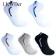 Chaussettes en maille respirante pour hommes lot de 10 pièces = 5 paires courtes décontractées