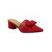 Women's Randa Pumps And Slings by J. Renee in Red Satin (Size 8 M)