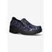 Women's Appreciate Flats by Easy Street in Navy Heart Patent (Size 9 1/2 M)