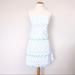 Lilly Pulitzer Dresses | Lilly Rain Drop Scalloped Eyelet Tiered Dress | Color: Blue/White | Size: 6