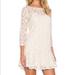 Free People Dresses | Free People Walking To The Sun Lace Dress Size 6 | Color: Cream | Size: 6