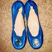 Tory Burch Shoes | Gently Used Tory Burch Navy Caroline 2 Ballet Sz 8 | Color: Blue | Size: 8