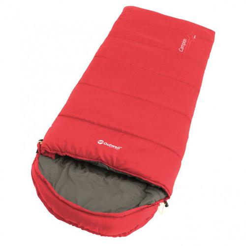 Outwell - Campion Junior - Kinderschlafsack Gr 170 x 65 cm Zip: Left Rot