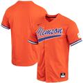 Men's Nike Orange Clemson Tigers Replica Full-Button Baseball Jersey