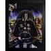 Buy Art For Less Darth Vader by Ed Capeau - Painting Print Paper/Metal in Black/Blue/Red | 18.5 H x 14.5 W x 1 D in | Wayfair