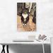 ARTCANVAS Aegean Cat Breed Sitting - Wrapped Canvas Graphic Art Print Canvas, Wood in Black/Brown | 26 H x 18 W x 0.75 D in | Wayfair