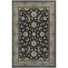 Gray 94.49 x 0.32 in Area Rug - Charlton Home® Cynthiana Oriental Charcoal/Ivory Area Rug Polypropylene | 94.49 W x 0.32 D in | Wayfair