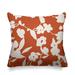 ULLI HOME Outdoor Square Pillow Cover & Insert Polyester/Polyfill blend in Orange | 18 H x 18 W x 4.3 D in | Wayfair Vera_Orange_18x18