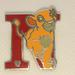 Disney Jewelry | Disney Letter N/Nala Pin | Color: Red/Tan | Size: Os