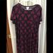 Lularoe Dresses | Carly Lularoe Dress | Color: Black/Pink | Size: S