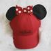 Disney Accessories | Disney Hat | Color: Black/Red | Size: Os