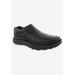 Men's BEXLEY II Slip-On Shoes by Drew in Black Leather (Size 11 1/2 6E)