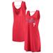 Women's G-III 4Her by Carl Banks Heathered Red Philadelphia Phillies Swim Cover-Up Dress