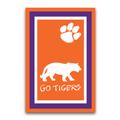 Clemson Tigers Team Logo Garden Flag