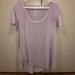 American Eagle Outfitters Tops | American Eagle Soft And Sexy Tee | Color: Purple | Size: S