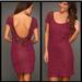 Free People Dresses | Free People Beaded Scoop Back Bodycon Dress | Color: Purple | Size: S