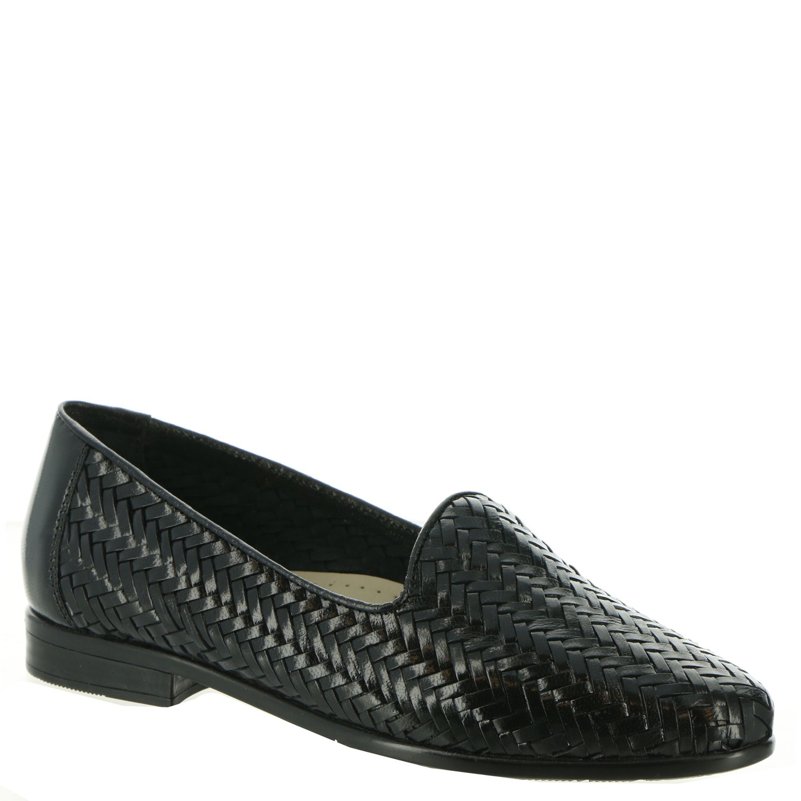 Trotters Liz III - Womens 5 Black Slip On Medium