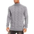Mens Sweaters Jumpers Warm Sweater Knitted Sweatshirt Classic Jumper Work Sweater Roll Neck Jumper Mens Cardigans Casual T-Shirt Long Sleeve Sweater Loungewear Sweatshirts Lounging Jumper