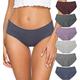 ALTHEANRAY Womens Underwear Seamless Cotton Briefs Panties for Women 6 Pack - - S