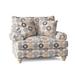 Armchair - Paula Deen Home Duckling 54" Wide Down Cushion Armchair Wood/Polyester/Cotton/Velvet/Other Performance Fabrics in White | Wayfair