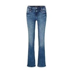TOM TAILOR Damen Alexa Straight Jeans mit Stretch, blau, Gr. 25/30