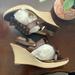 Michael Kors Shoes | Michael Kors Wedge Heels | Color: Brown/Tan | Size: 9.5