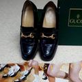 Gucci Shoes | Gucci Original Leather Loafers | Color: Black | Size: 6