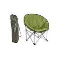 Summit Outdoor Leisure Folding Portable Festival Orca Camping Chair Heavy Duty Ideal For Camping Festivals Fishing In Forest Green Easily Portable With Carry Bag