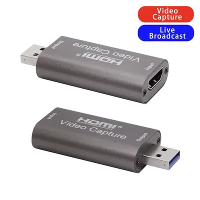 Carte de capture vidéo 4K USB 3.0 USB 2.0 compatible HDMI enregistreur Grabber jeu PS4 DVD