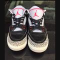 Nike Shoes | Air Jordan 3 Black Cement Size 6.5y. No Box, | Color: Black | Size: 6.5b