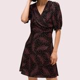 Kate Spade Dresses | Kate Spade Meadow Wrap Dress | Color: Black | Size: 00