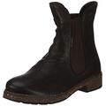 THINK! Damen COGITA chromfrei gegerbte nachhaltige Chelsea Boots, 0000 SCHWARZ, 36 EU