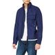 G-STAR RAW Men's hb Tape Work Utility Outerwear, Imperial Blue 9288-1305, S