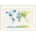 Ebern Designs Watercolour Political Map of the World by Michael Tompsett - Print | 20 H x 26 W x 1 D in | Wayfair 9B170879B1704A01B0775F2D207BA4AB