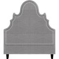 My Chic Nest Amalie Panel Headboard Faux Leather/Upholstered/Velvet/Polyester/Linen/Cotton | 75 H x 80 W x 5 D in | Wayfair 574-103-1120-K