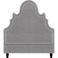 My Chic Nest Amalie Panel Headboard Faux Leather/Upholstered/Velvet/Polyester/Linen/Cotton | 75 H x 80 W x 5 D in | Wayfair 574-108-1110-K