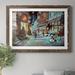The Holiday Aisle® Paris Christmas by J Paul - Picture Frame Painting Print on Paper in Brown/Green | 31 H x 44 W x 1 D in | Wayfair