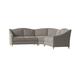 Gray Reclining Sectional - Poshbin Carolina 111" Wide Symmetrical Corner Sectional | 41 H x 111 W x 39 D in | Wayfair 1017-KEYGRA-NAT-NAT