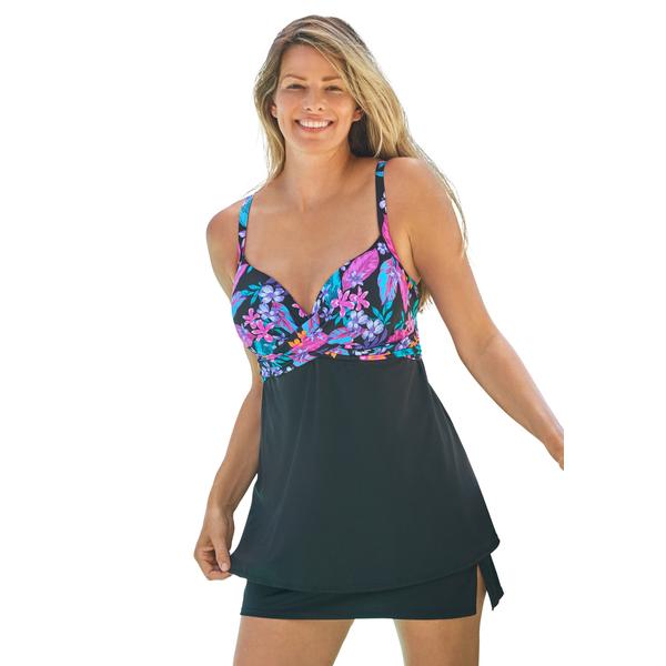 plus-size-womens-bra-sized-cross-front-tankini-top-by-swim-365-in-black-paradise-floral--size-42-dd-/