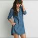 American Eagle Outfitters Dresses | American Eagle Outfitters Denim Chambray Dress | Color: Blue | Size: S