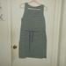 Levi's Dresses | Levi's Striped Sleeveless Dress Size Large | Color: Gray/Yellow | Size: L