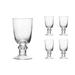 Godinger Silver Art Co Droplet Small Goblet 12 oz Glass | 6.3 H x 3.15 W in | Wayfair 44912